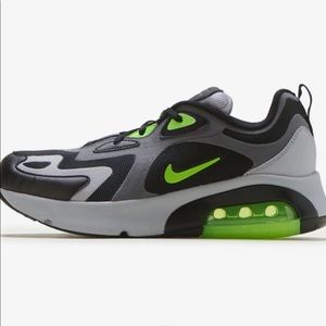 AIR MAX 200 GS 'GREY ELECTRIC GREEN